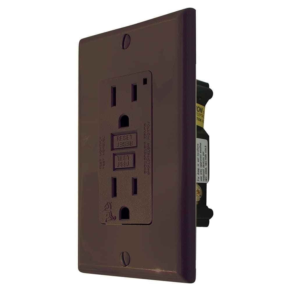 GFI RECEPTACLE W/LIGHT - Young Farts RV Parts