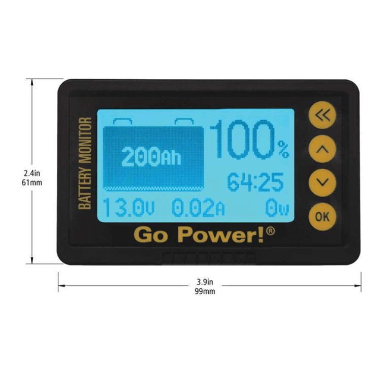 Go Power! GP - BMK - 25 Battery Monitor - Young Farts RV Parts