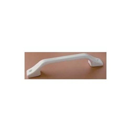 Grab Handle White Plastic 8 - 3/4 - Young Farts RV Parts