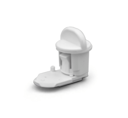 Hatch Thumb Lock Plastic Polar - Young Farts RV Parts