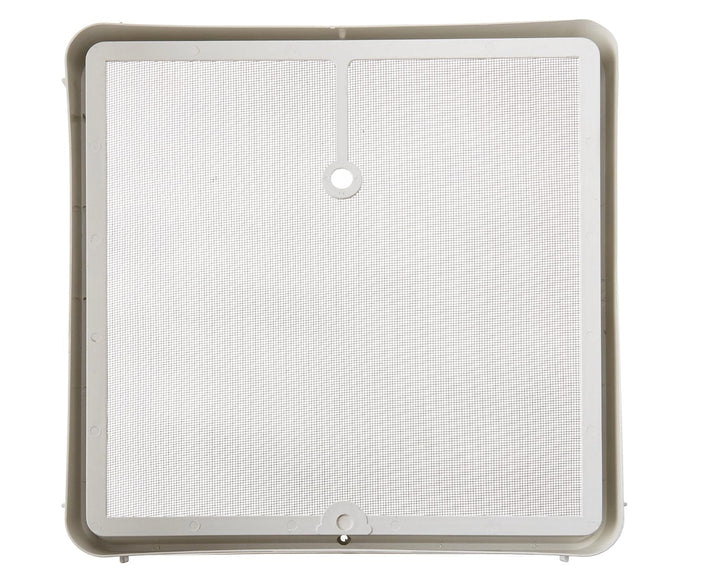 Heng's 90106 - C1 Roof Vent Screen Frame with Telescopic Garnish - White - Young Farts RV Parts