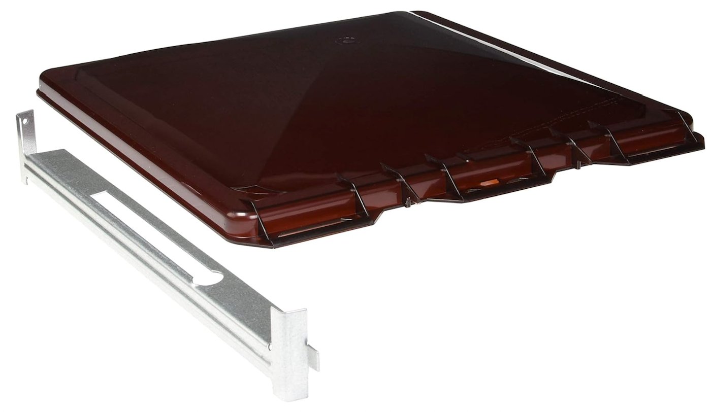 Heng's Industries J7291RBZ - C Roof Vent Lid, Jensen Without Pin Hinge, Bronze - Young Farts RV Parts