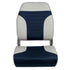 High Back Multi - Color Folding Seat - Blue/Grey - Young Farts RV Parts