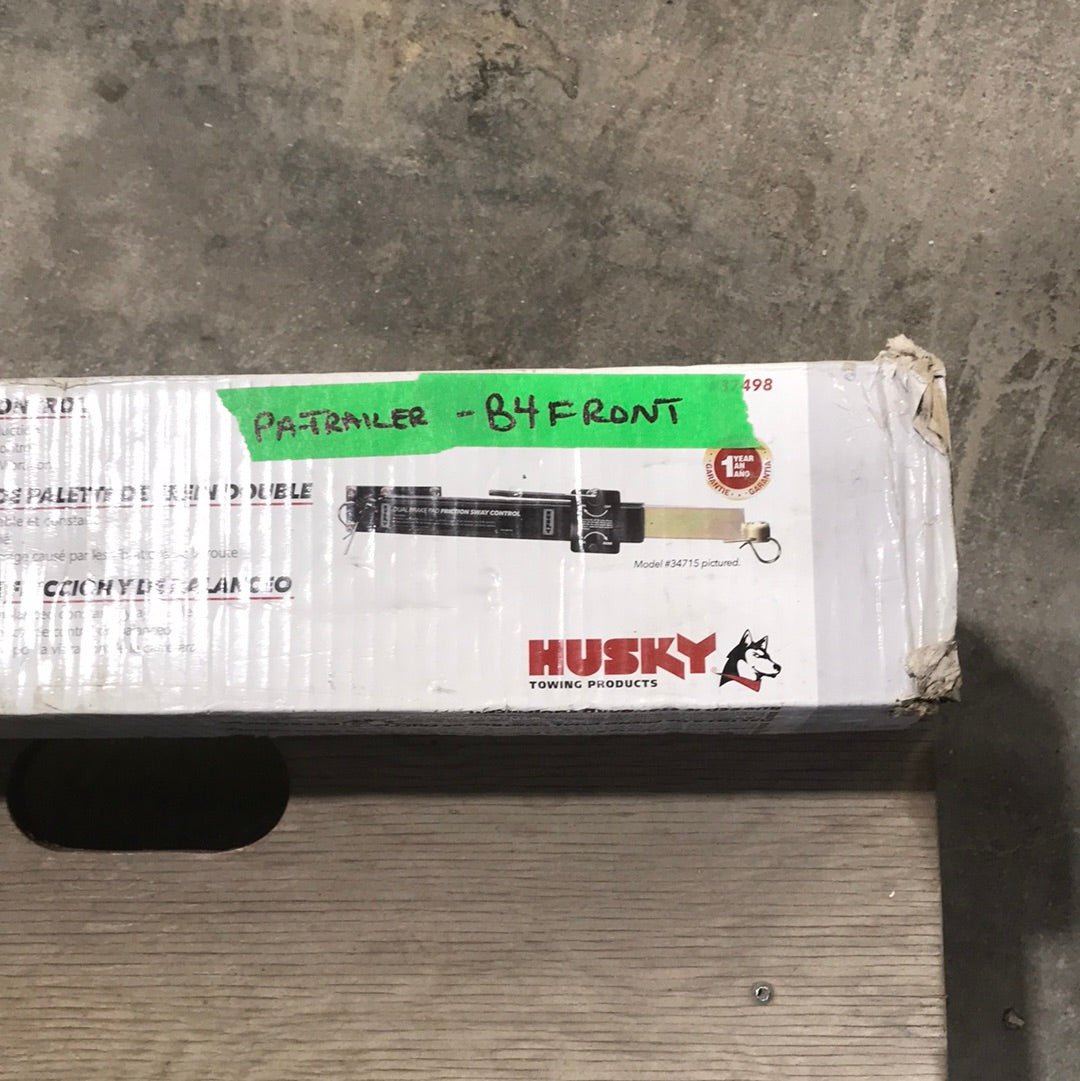 Husky Towing 37498 Weight Distribution Hitch Sway Control Kit (Left Hand) - Young Farts RV Parts