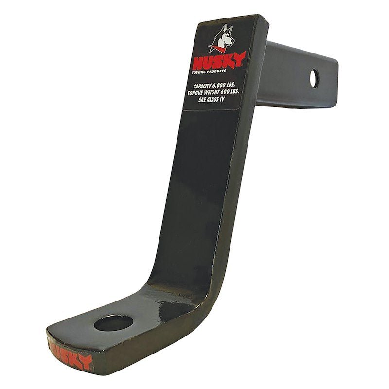 HUSKY TOWING Fits 2 Recvr 3500 LB Gross Wt 8 DropNo Rise 9 Shank Lgth WO Ball Steel 31361 - Young Farts RV Parts