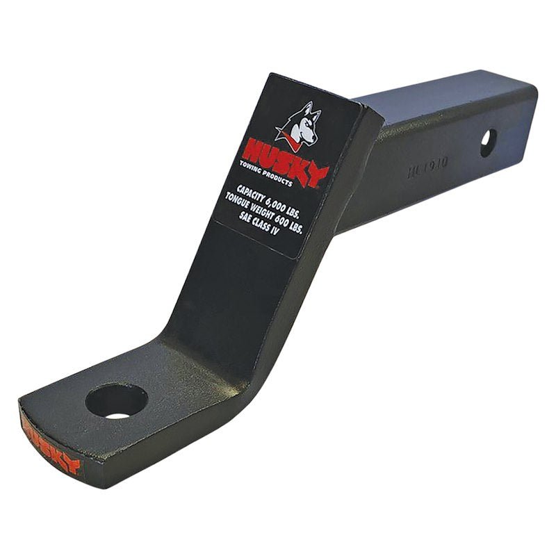 HUSKY TOWING Fits 2 Recvr 5K Gross Wt 414 Drop3 Rise 10 Shank Lgth WO Ball Steel 31358 - Young Farts RV Parts