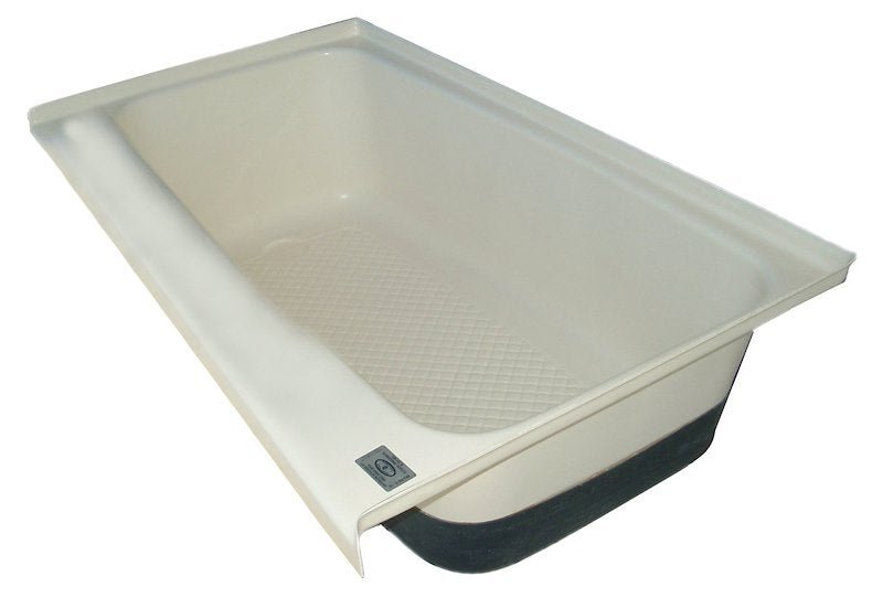 Icon 00482 Bath Tub Left Hand Drain TU700LH - Polar White - Young Farts RV Parts