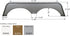 Icon 01625 Metallic Gray Fender Skirt (Various Jayco Brands Including Eagle/ Jay Flight/ Jay Flight G2/ Jay Flight Bungalow/ Octane 71 - 3/8 Inch 16 - 3/4 Inch) - Young Farts RV Parts