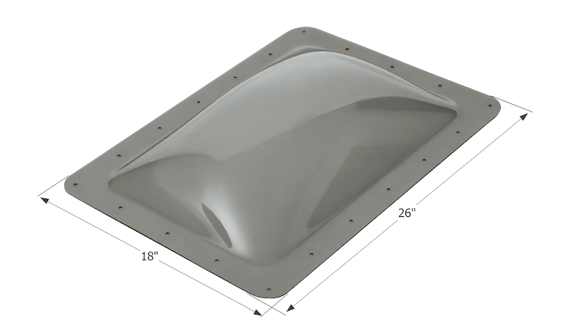 Icon 12080 Rectangular Skylight 4