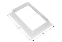 Load image into Gallery viewer, Icon Skylight Trim Ring White ABS Plastic Opening 22&quot; x 14&quot; - 01936 - Young Farts RV Parts