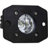 Ignite Flush Mount Flood - Single - Black - Young Farts RV Parts