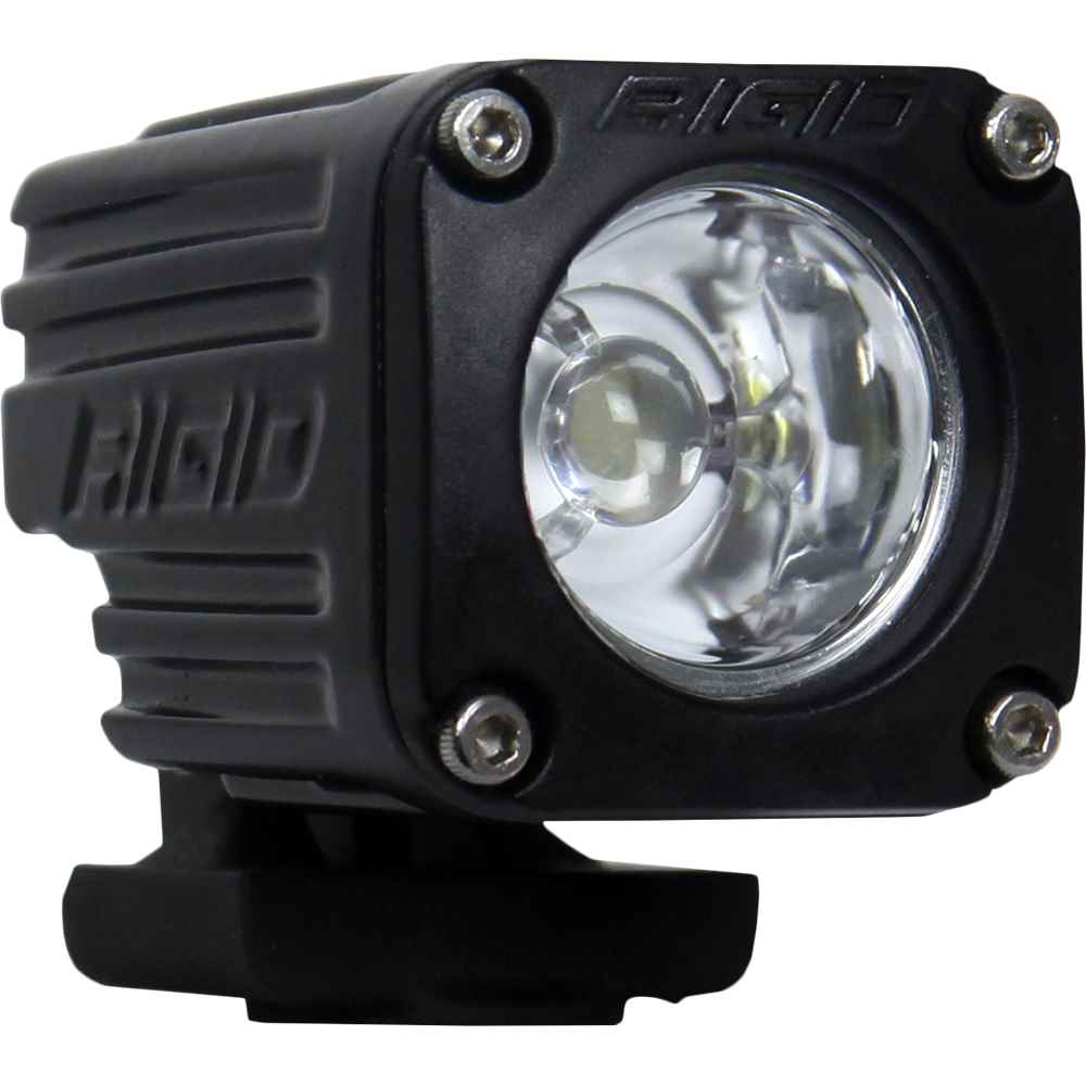 Ignite Surface Mount Flood - Single - Black - Young Farts RV Parts