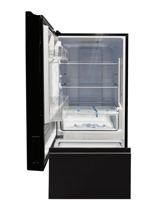 Invision 180 - 2562 Dual Compartment Refrigerator - 10.7 Cu. Ft. - Dual Swing Hinge - Black - Young Farts RV Parts