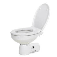 Load image into Gallery viewer, Jabsco 38045 - 4192 Quiet Flush E2 Rotatable Base Electric Flush Toilet, White Composite - Young Farts RV Parts