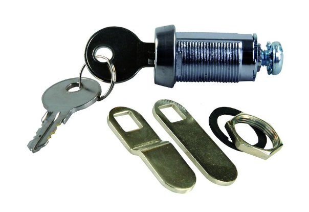 JR Products 00175 Baggage/Compartment Door Lock Cylinder 1 - 1/8