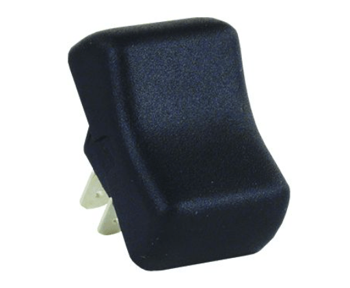 JR Products 14075 Momentary On/Off Switch Black - Young Farts RV Parts