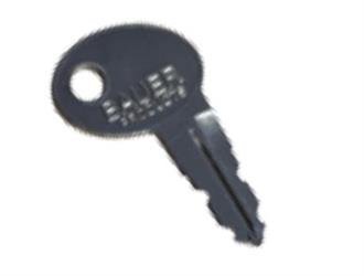 Key AP Products 013 - 689050 Bauer AE; Replacement Key For Bauer AE Series Door Lock - Young Farts RV Parts