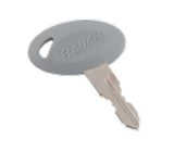 Key AP Products 013-689750 Bauer; Replacement Key For Bauer RV 700 Series Door Lock