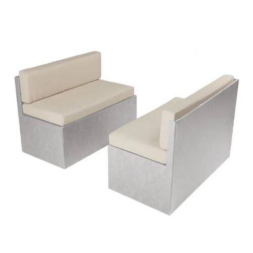Lippert 2021100434 Back And Seat Dinette Cushion 38 In - White - Young Farts RV Parts