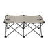 Lippert 2021123292 Campfire Folding Camp Ottoman; Sand - 42" L x 22" W x 18" H - Young Farts RV Parts