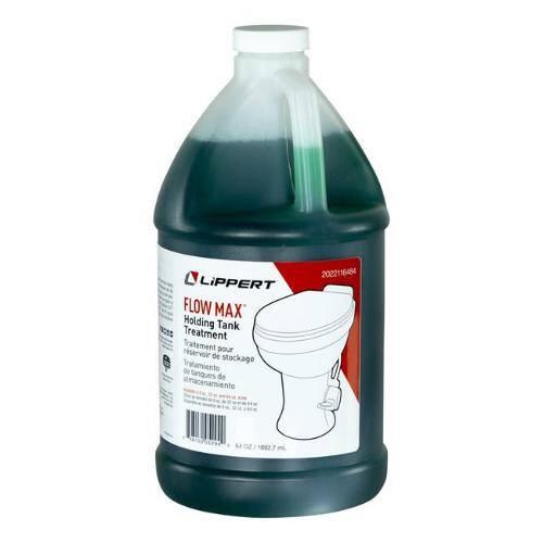 Lippert 2022116484 Flow Max Holding Tank Treatment - 64 oz. Bottle - Young Farts RV Parts