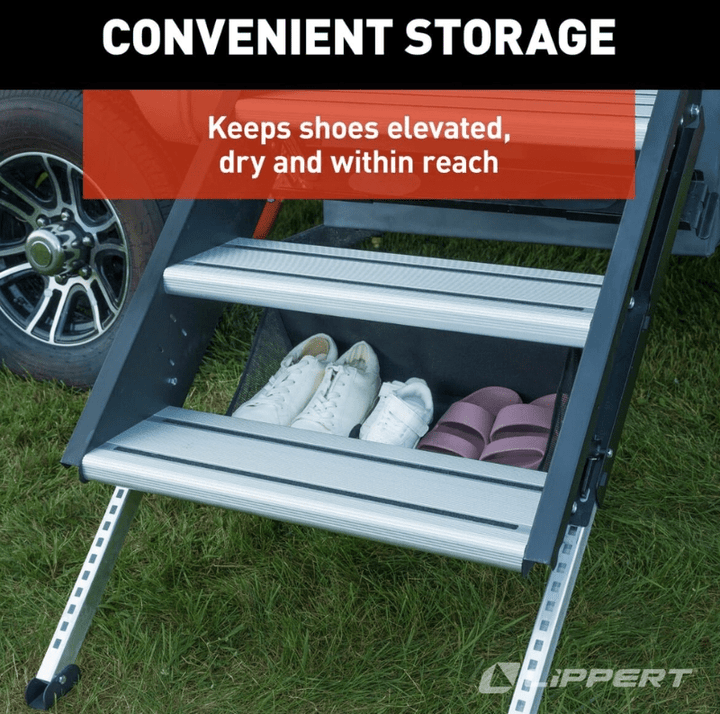 Lippert 2025008967 Solid Step Shoe Organizer - Young Farts RV Parts