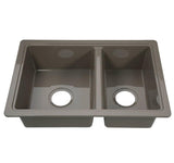 Lippert Comp 808488 25' X 17' Double Bowl Sink - Gray/Stainless Colour