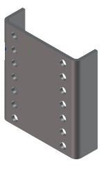 lippert components 100345 Leveling Jack Mounting Bracket *SPECIAL ORDER* - Young Farts RV Parts