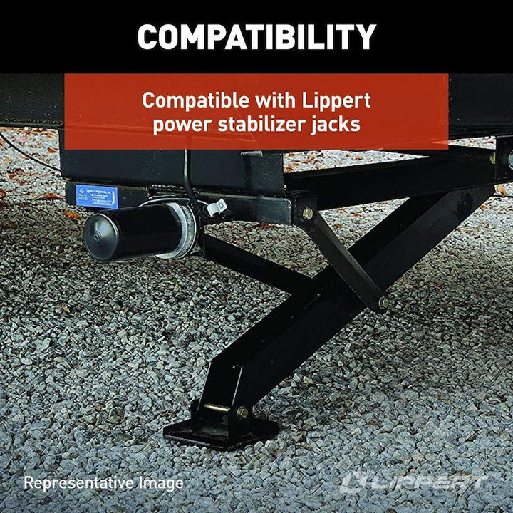 Lippert Components 1134122 Trailer Stabilizer Jack Stand Lock Arm - Young Farts RV Parts