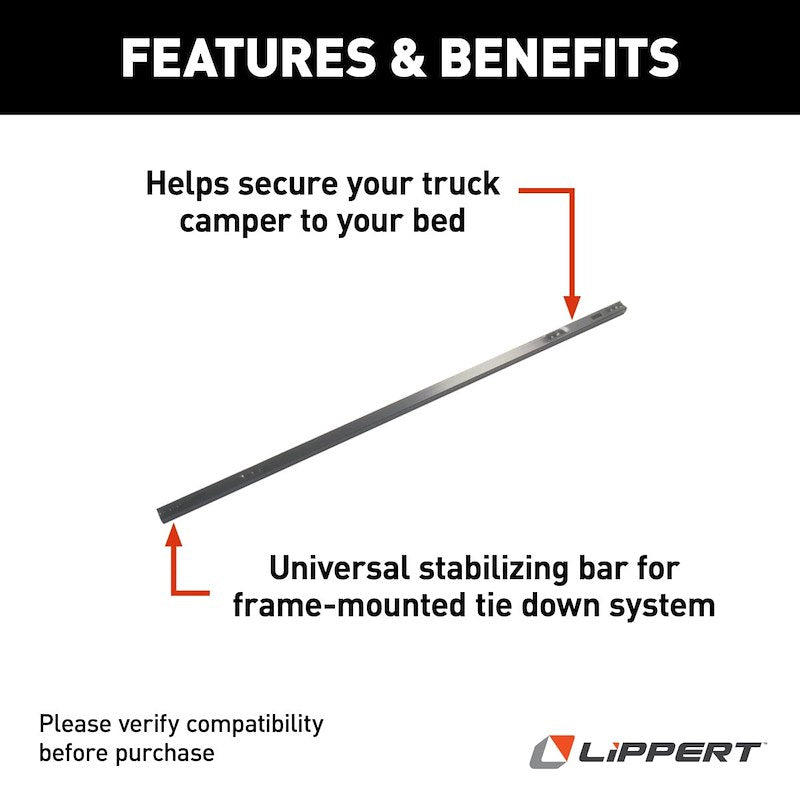 Lippert Components 182971 Happijac Stabilizing Bar 59.25