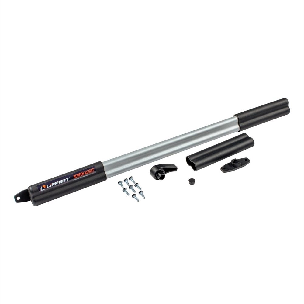 Lippert Components 2021000090 - Adjustable Screen Door Push Bar - 26 - 30" Doors - Young Farts RV Parts