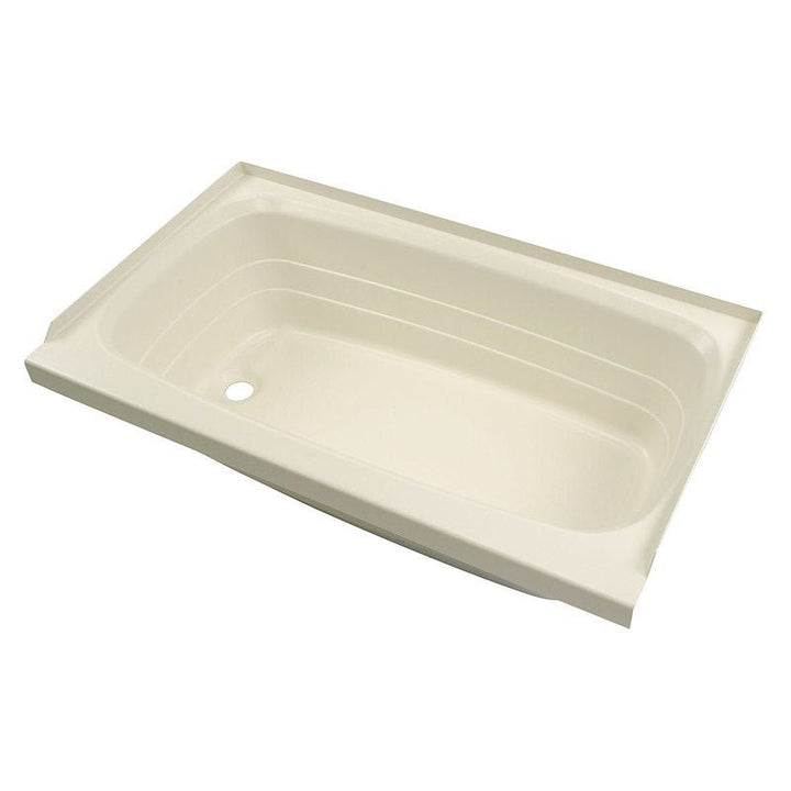 Lippert Components 209388 Better Bath LHD Bathtub, Parchment - 24 Inch x 40 Inch - Young Farts RV Parts