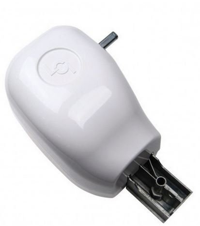 lippert components 266147 solera manual/power awning idler head white *SPECIAL ORDER* - Young Farts RV Parts