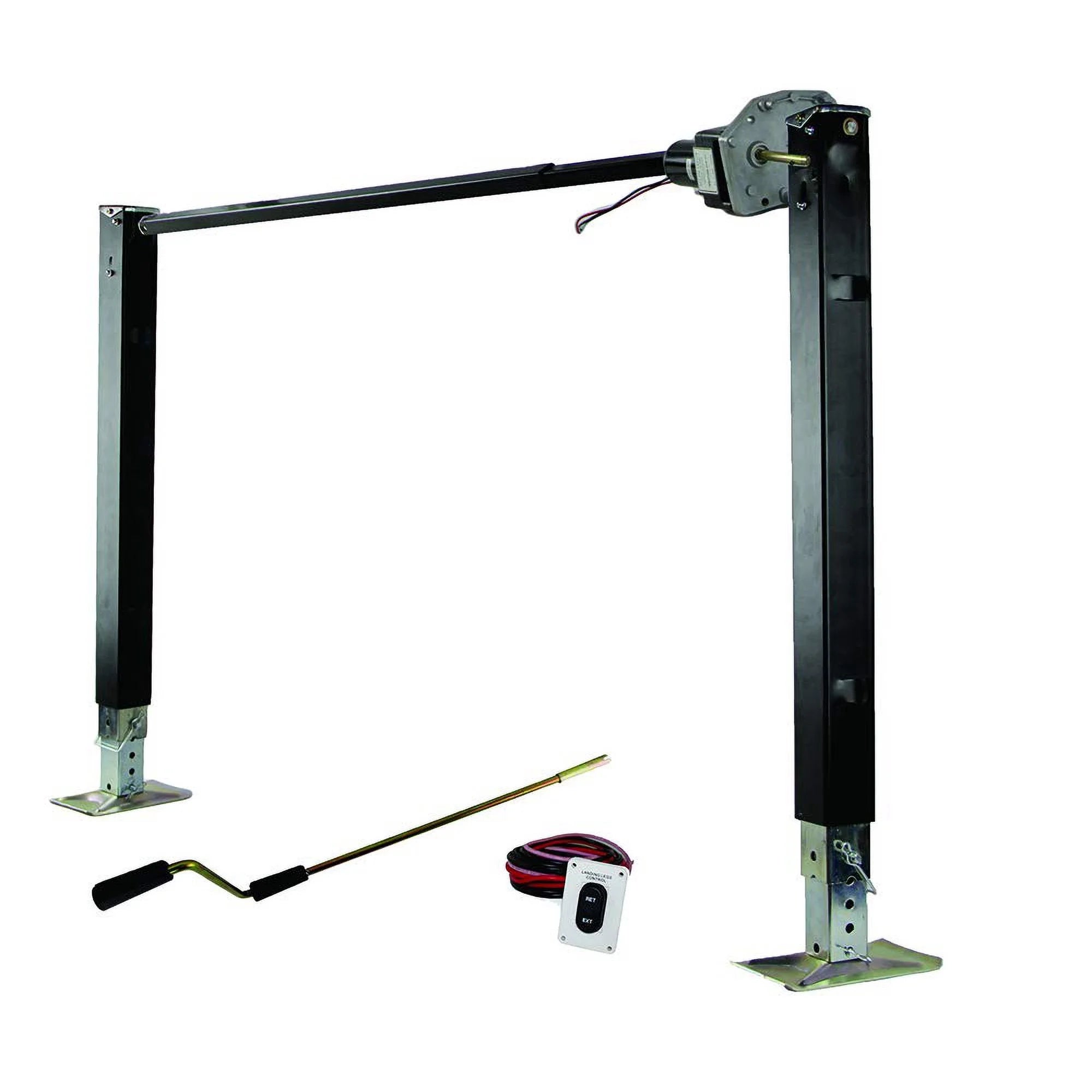 Lippert Components 333964 Fifth Wheel Power Landing Gear Setup - 6K Cap. - 37" Lift - Young Farts RV Parts