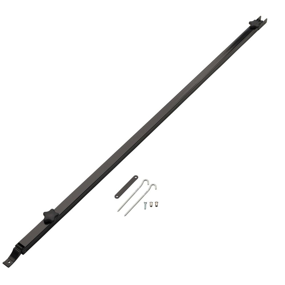lippert components 362247 solera awning ground support arm black *SPECIAL ORDER* - Young Farts RV Parts