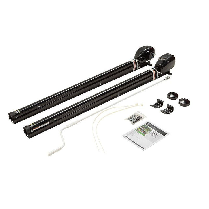 Lippert Components 434727 - Solera Universal Hybrid 69" Black - Young Farts RV Parts