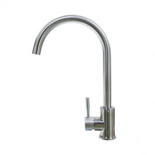 Load image into Gallery viewer, Lippert Components 719324 - Curved Gooseneck Stainless Steel Faucet - Young Farts RV Parts