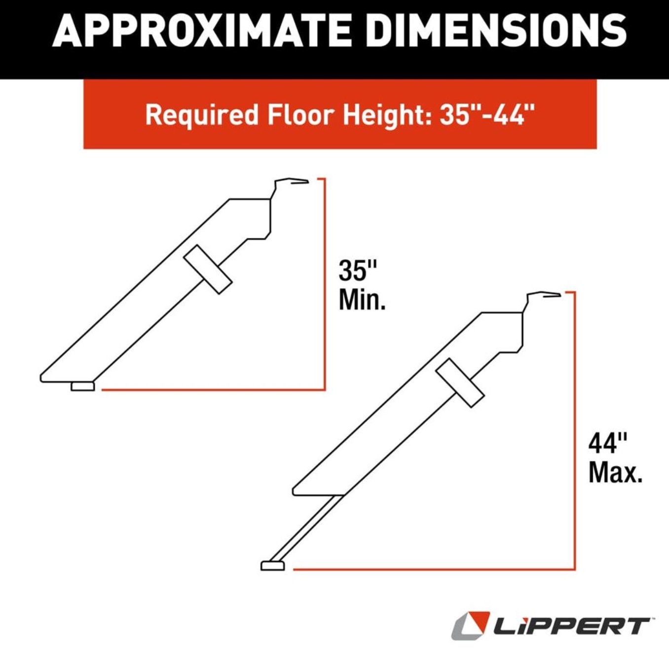 Lippert Components 791574 Quad Entry Step - Young Farts RV Parts