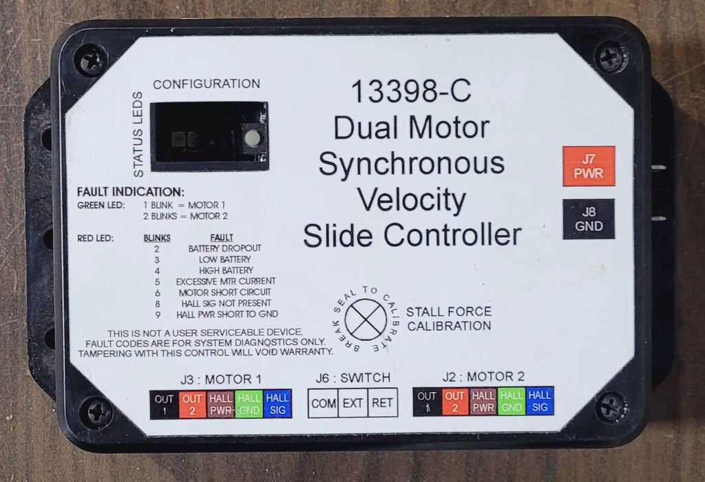 Lippert Components In - Wall Slide Controller - 211852 - 13398 - C - Young Farts RV Parts