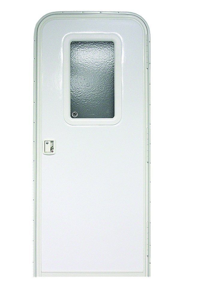 lippert components V000042326 Radius White Entry Door 24" x 68" *SPECIAL ORDER* - Young Farts RV Parts
