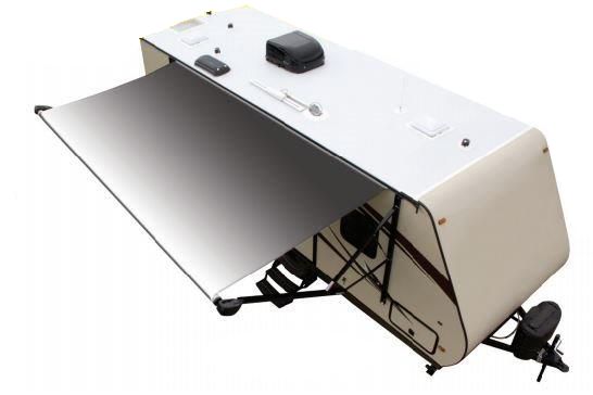 lippert components V000334959 Solera XL 16' Awning Roller Assembly Black Fade *SPECIAL ORDER* - Young Farts RV Parts