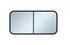 lippert components V000341390 Side Window 72 Inch x 28 Inch *SPECIAL ORDER* - Young Farts RV Parts