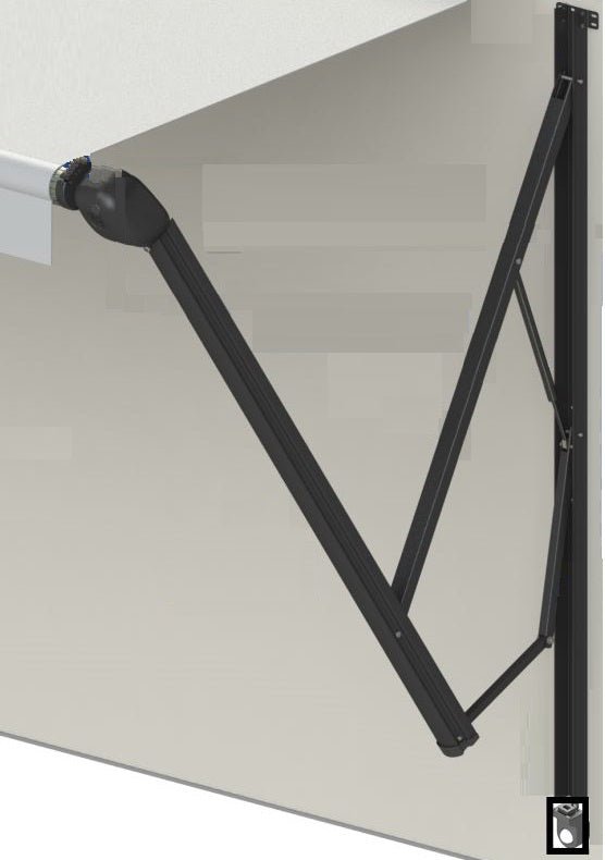 lippert components V000403764 Solera 12V Tall/69" Flat Pitch Awning Arm Full Set *SPECIAL ORDER* - Young Farts RV Parts