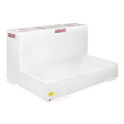 Liquid Transfer Tank Weather Guard 362 - 3 - 02 Not DOT Approved For Transport Of Flammable Liquids, Not To Be Used As An Auxiliary Fuel Tank To Feed Directly Into Fuel System, Diesel/ Hydraulic, L - Shape, 37 - 5/8" Length x 49" Width x 27" Height/ 110 Gallon Ca - Young Farts RV Parts