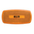 Marker/Clearance Light Oval White Base Amber - Young Farts RV Parts