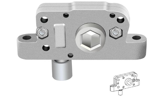 MaxxAir 10A20281K - 1AF Roof Vent Operator; For MAXXFAN Deluxe Keypad Models 5100K/ 8951K; Automatic Lift - Young Farts RV Parts