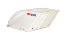 Load image into Gallery viewer, MaxxAir Ventilation Solutions 00 - 955001 Fan/ Mate ™ Roof Vent Cover, Exterior Mount, Dome Type Ventilation Cover, Vented On One Side, White, Polyethylene With UV Inhibitors - Young Farts RV Parts