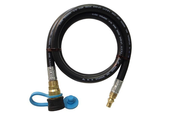 MB Sturgis 100395 - 48 - MBS Dual QD Hose/Male QD Plug X 48" - Young Farts RV Parts