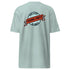 Young Farts Shop-Tested Logo T-Shirt with front and back print in Charcoal Heather