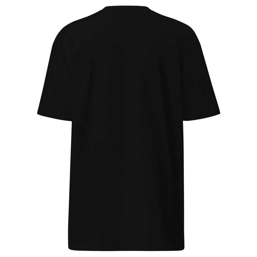 I Love Caulk T-Shirt black back view